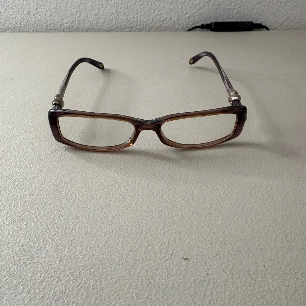 Tiffany & Co Paloma Picasso X Eyeglasses Brown Tortoise Frames BT8414652